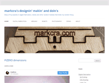 Tablet Screenshot of markcra.com